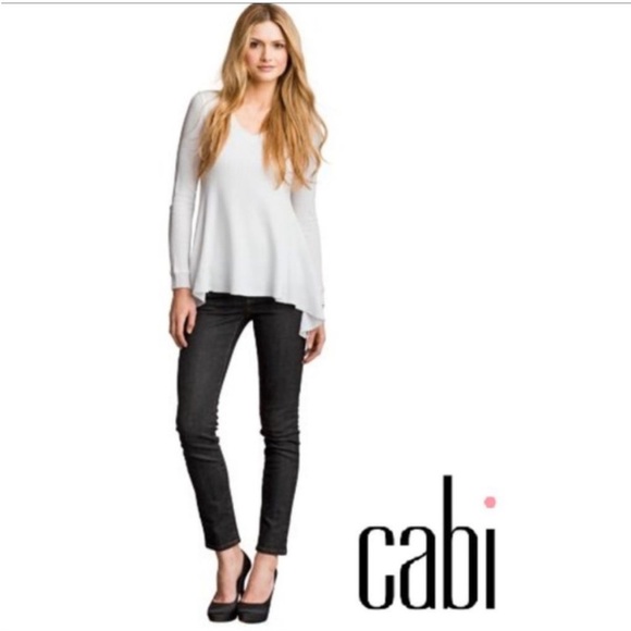 Women’s Cabi Black Jeans Size 8 Style #202 - Picture 2 of 8